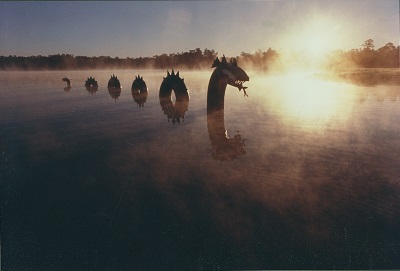 Rise of the Midgard Serpent, permanent installation web