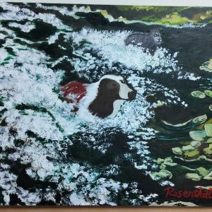 Beau and Valentine in Bertram's Canyon